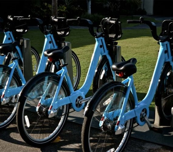 Alquiler de bicicletas en el Parque Madrid Río