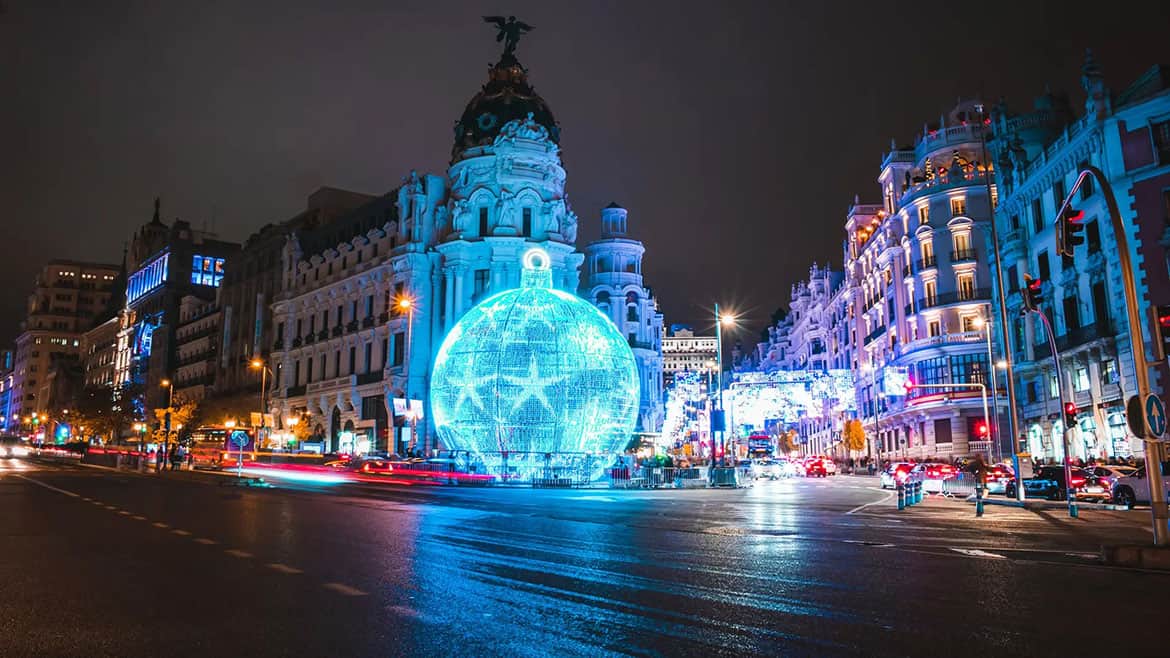 Navidad en Gran Vía Madrid