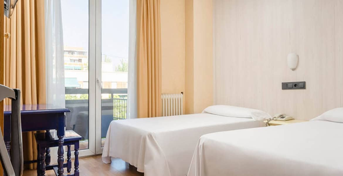 reserva de hotel sin pago por adelantado en Madrid